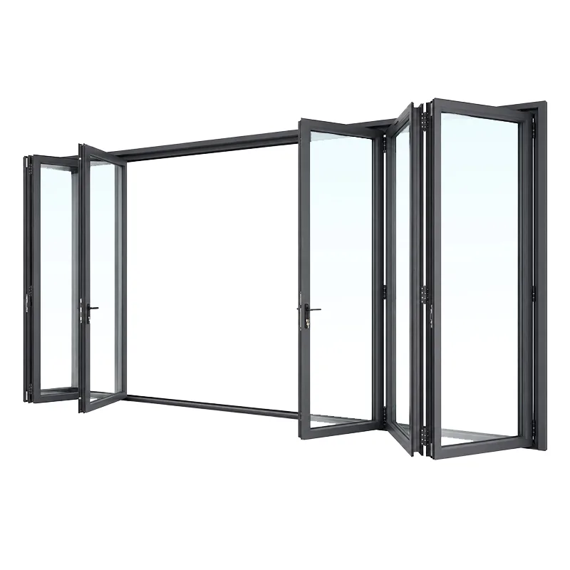 YY WINDOWS 100T thermally broken aluminum bi-folding door system