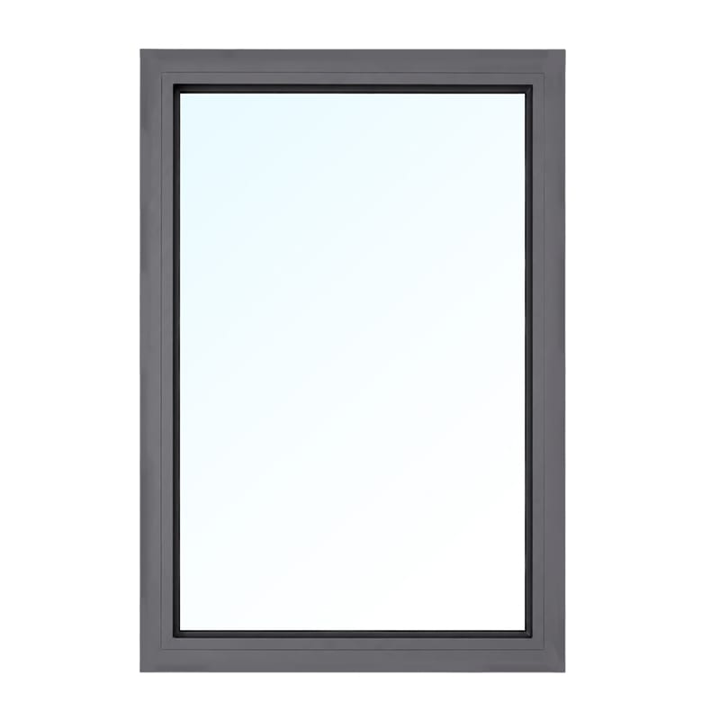 YY WINDOWS 80T energy-efficient aluminum fixed window front view